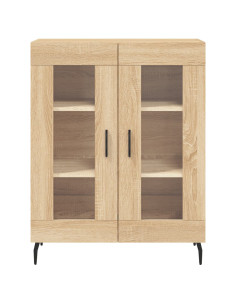 Credenza Rovere Sonoma 69,5x34x180 cm in Legno Multistrato 2