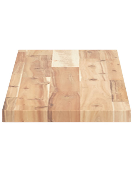 Mensole da Parete 3 pz 100x20x2 cm Legno Acacia Non Trattato