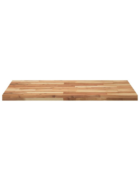 Piano Scrivania a Olio 120x70x4 cm Legno Massello Acacia