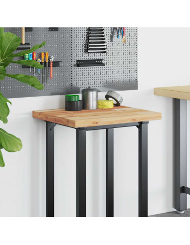 Piano Scrivania a Olio 80x50x4 cm Legno Massello di Acacia