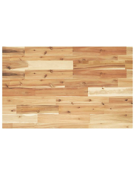 Piano Scrivania a Olio 60x50x4 cm Legno Massello di Acacia
