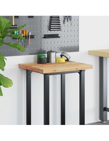 Piano Scrivania a Olio 60x50x4 cm Legno Massello di Acacia