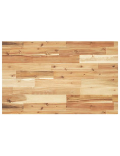 Piano Scrivania a Olio 160x50x4 cm Legno Massello Acacia