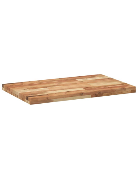 Piano Scrivania a Olio 120x50x4 cm Legno Massello Acacia