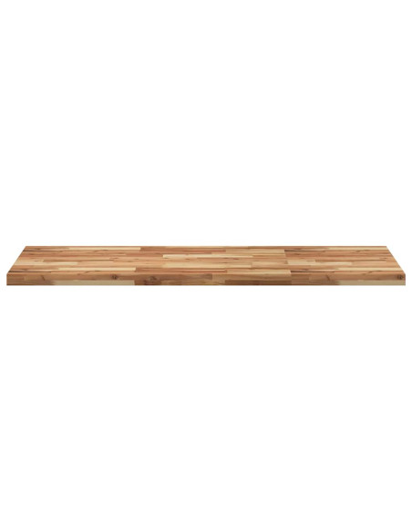 Piano Scrivania a Olio 140x60x4 cm Legno Massello Acacia