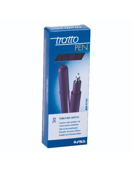 CF12 TRATTO PEN  BORDEAUX