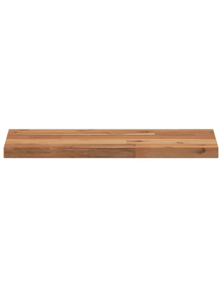 Mensole da Parete 3 pz 60x20x2 cm Legno Acacia Rifinito a Olio