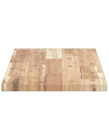 Ripiano a Parete 80x30x2 cm Legno Massello Acacia Non Trattato