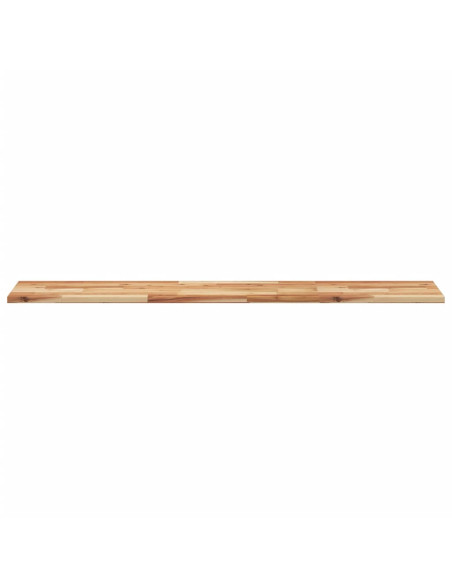 Mensole da Parete 3 pz 140x30x2 cm Legno Acacia Rifinito a Olio