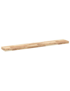 Mensole da Parete 4 pz 160x20x4 cm Legno Acacia Non Trattato 2