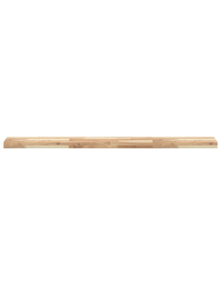 Mensole da Parete 4 pz 160x20x4 cm Legno Acacia Non Trattato
