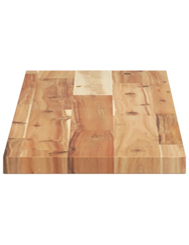 Mensole da Parete 3 pz 80x20x2 cm Legno Acacia Rifinito a Olio