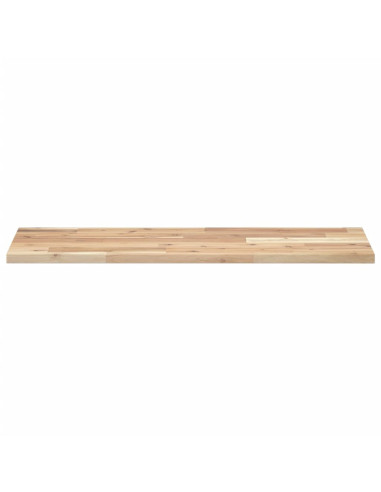 Mensole da Parete 2 pz 80x30x2 cm Legno Acacia Non Trattato