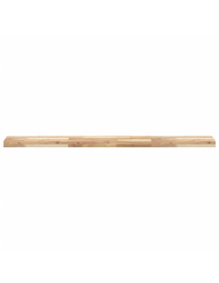 Mensole da Parete 3 pz 160x20x4 cm Legno Acacia Non Trattato
