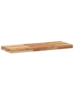 Mensole da Parete 4 pz 80x30x4 cm Legno Acacia Rifinito a Olio 2