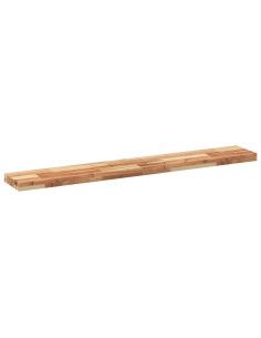 Mensole da Parete 4 pz 160x20x4 cm Legno Acacia Rifinito a Olio 2