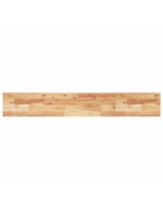 Ripiano a Parete 160x20x2cm Legno Massello Acacia Rifinito Olio