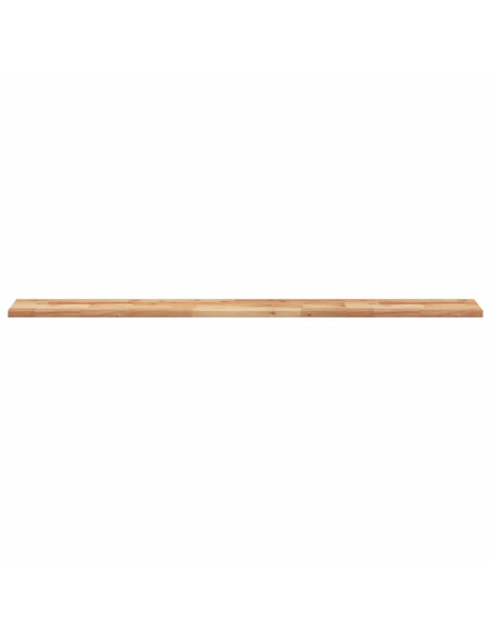 Ripiano a Parete 160x20x2cm Legno Massello Acacia Rifinito Olio