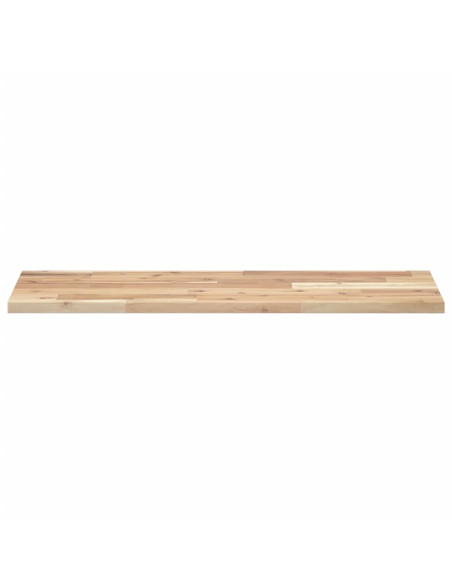 Mensole da Parete 4 pz 80x30x2 cm Legno Acacia Non Trattato