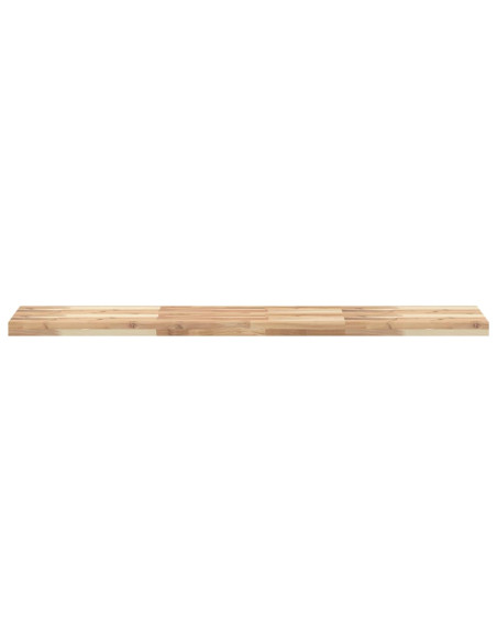 Mensole da Parete 4 pz 140x30x4 cm Legno Acacia Non Trattato