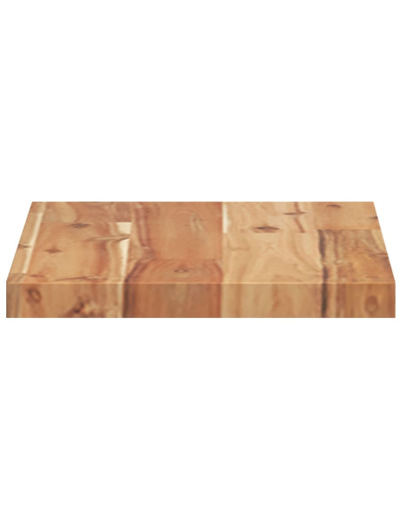 Mensole da Parete 4 pz 60x20x2 cm Legno Acacia Rifinito a Olio