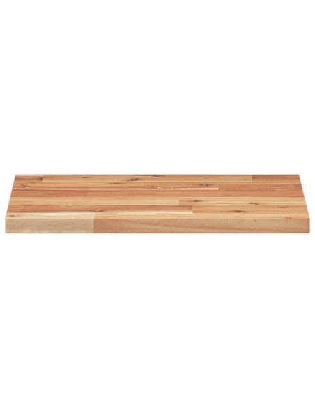 Mensole da Parete 2 pz 60x30x2 cm Legno Acacia Rifinito a Olio