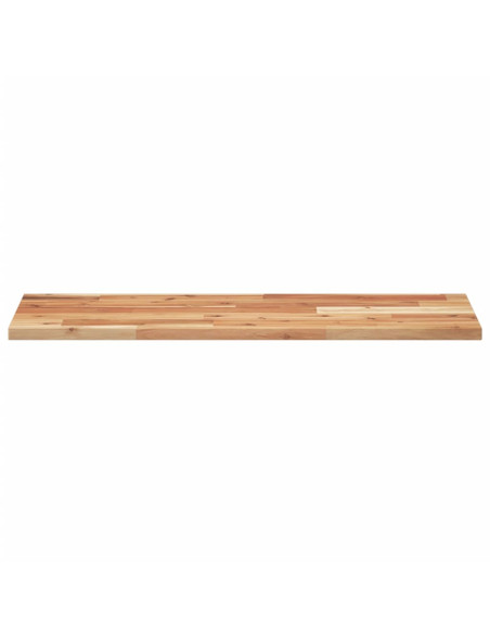 Ripiano a Parete 100x30x2cm Legno Massello Acacia Rifinito Olio