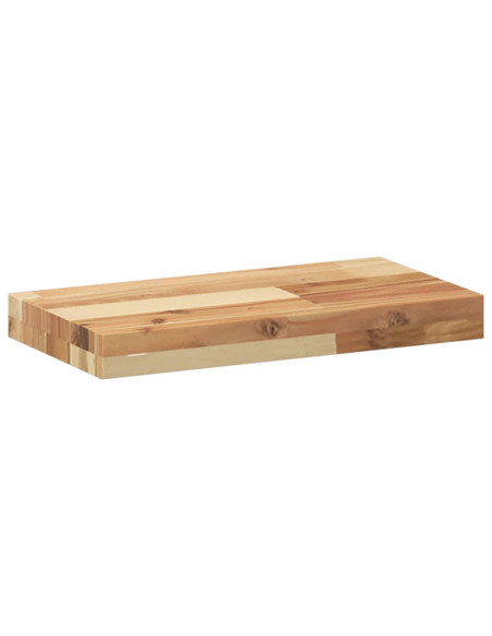 Mensole da Parete 4 pz 60x20x4 cm Legno Acacia Rifinito a Olio