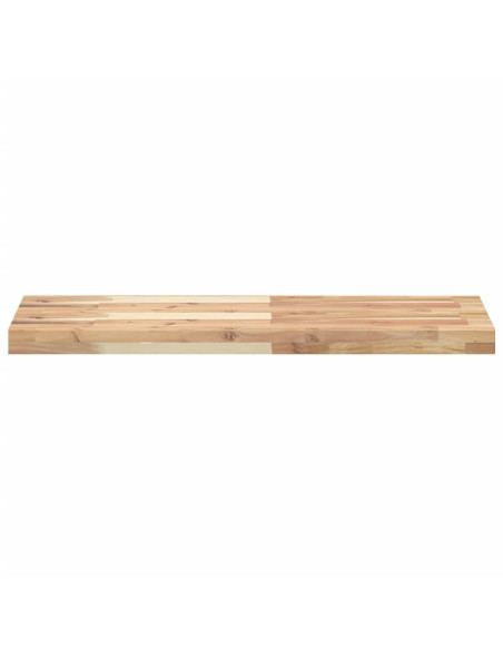 Mensole da Parete 4 pz 100x30x4 cm Legno Acacia Non Trattato