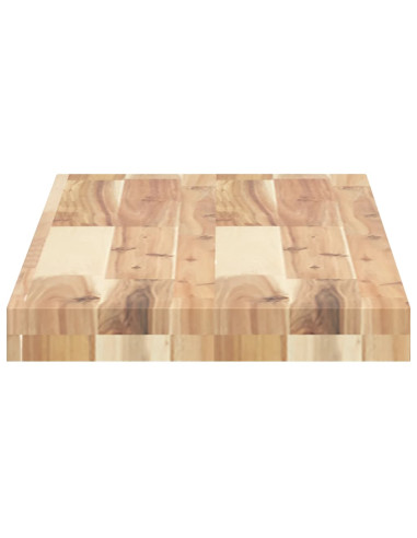 Mensole da Parete 4 pz 100x30x4 cm Legno Acacia Non Trattato