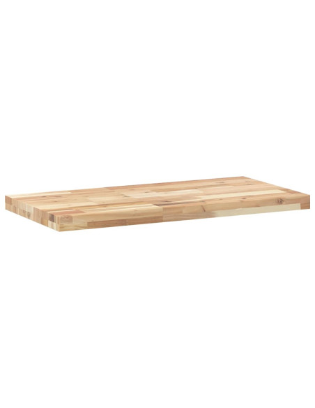 Mensole da Parete 2 pz 60x40x4 cm Legno Acacia Non Trattato