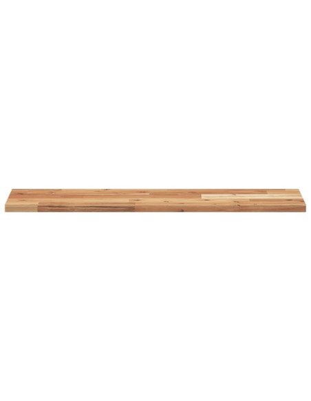 Mensole da Parete 3 pz 100x20x2 cm Legno Acacia Rifinito a Olio