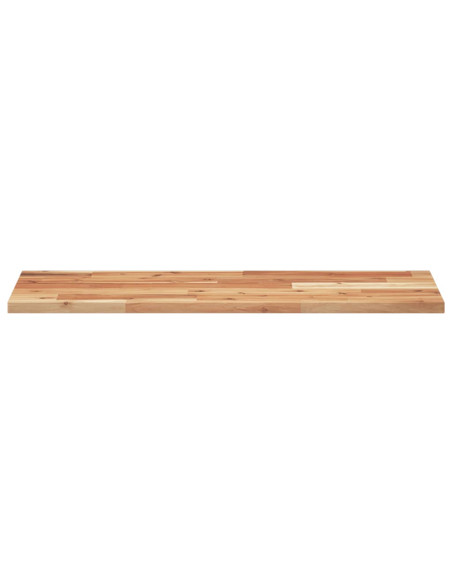 Mensole da Parete 3 pz 100x30x2 cm Legno Acacia Rifinito a Olio