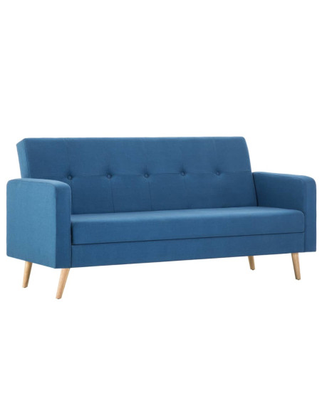 Divano in Tessuto Blu