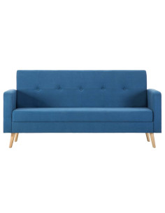 Divano in Tessuto Blu 2