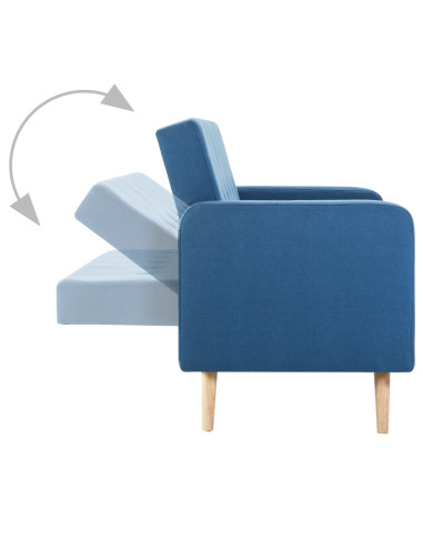 Divano in Tessuto Blu