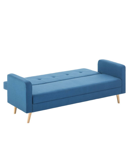 Divano in Tessuto Blu