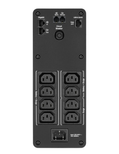 APC BR1600SI gruppo di continuità (UPS) A linea interattiva 1,6 kVA 960 W 8 presa(e) AC