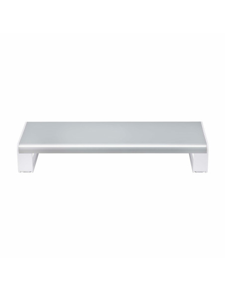StarTech.com Supporto per monitor ergonomico, fino a 15 kg, altezza fissa 9 cm, rialzo per monitor da tavolo/portatile, piattafo