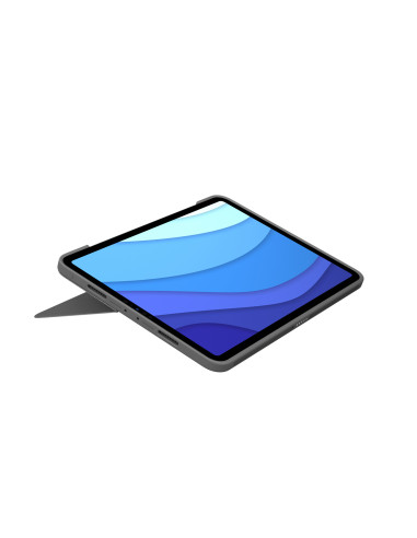 Logitech Combo Touch QWERTY Spagnolo Smart Connector Grigio