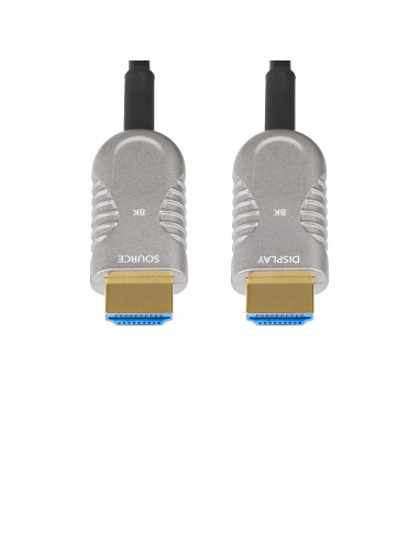 StarTech.com Cavo Ottico HDMI 2.1 Ibrido Attivo (AOC) da 30,4 m, CMP, Classe Plenum, Cavo in fibra ottica 8K Ultra High Speed HD
