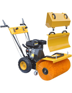 Set Spazzaneve Multifunzione a Benzina 6,5HP
