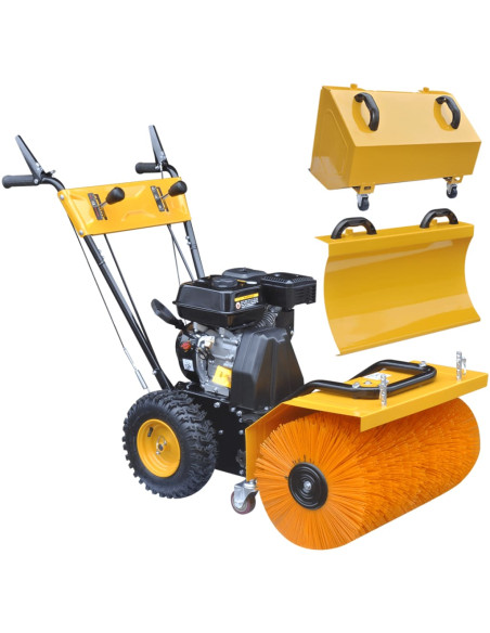 Set Spazzaneve Multifunzione a Benzina 6,5HP