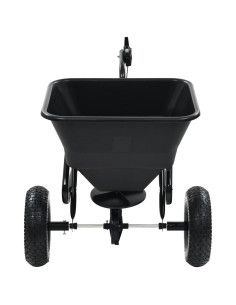 Spargisale Trainabile in PVC e Acciaio 125x74x79 cm 45 L 2