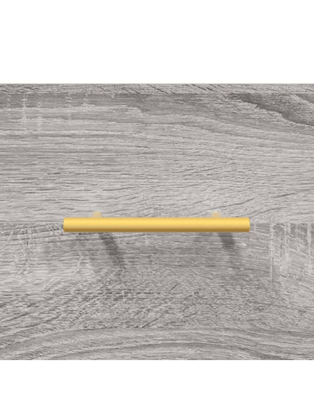 Comodino Grigio Sonoma 40x35x47,5 cm in Legno Multistrato
