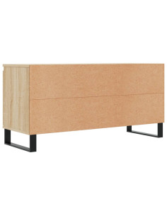 Mobile Porta TV Rovere Sonoma 104x35x50 cm in Legno Multistrato 2