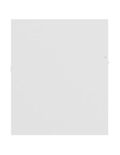 Mobile da Bagno con Lavabo Integrato Bianco in Truciolato