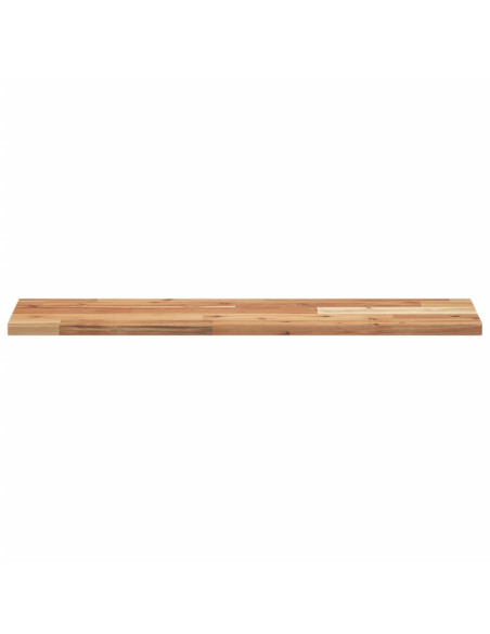 Mensole da Parete 4 pz 100x20x2 cm Legno Acacia Rifinito a Olio