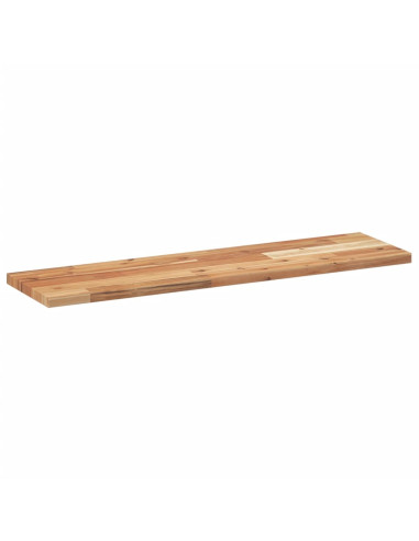 Mensole da Parete 4 pz 100x20x2 cm Legno Acacia Rifinito a Olio