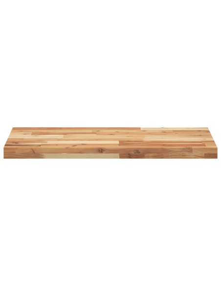 Mensole da Parete 3 pz 80x40x4 cm Legno Acacia Rifinito a Olio